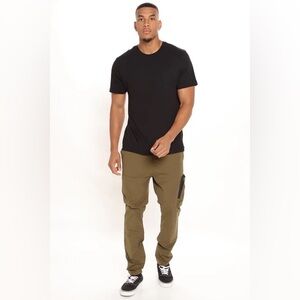 Men's Olive Cargo Pants
